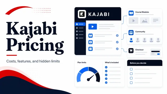 Kajabi Pricing: A Complete Breakdown of Costs, Features, and Hidden Fees guide image