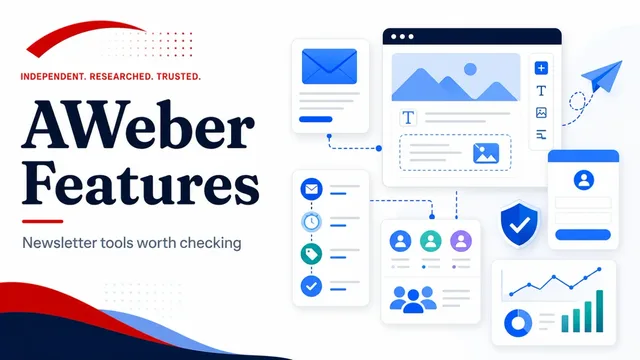 Top 10 Benefits and Features of AWeber guide image