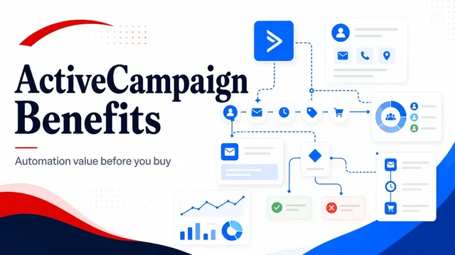 Top 10 Benefits of ActiveCampaign for Your Email Marketing guide image