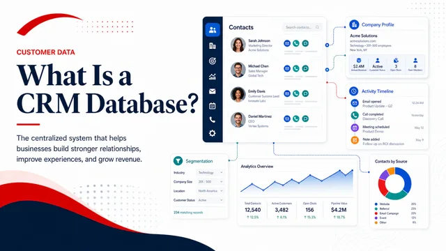 CRM Database: What It Is And How It Can Help Your Business