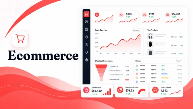 Ecommerce software category illustration