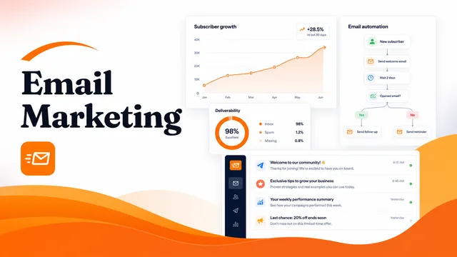 Email Marketing software category illustration