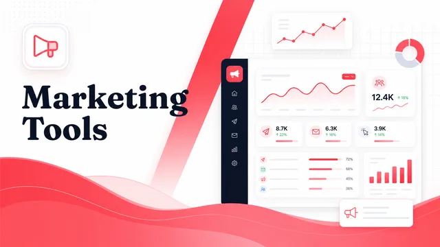 Marketing Tools software category illustration