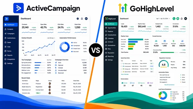 ActiveCampaign vs GoHighLevel – The Ultimate Marketing Tool Showdown guide image