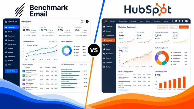 Benchmark vs HubSpot: A Clash of Marketing Titans guide image