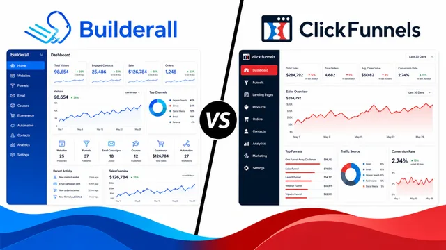 Builderall vs ClickFunnels: Which is the Best Funnel Builder for You?