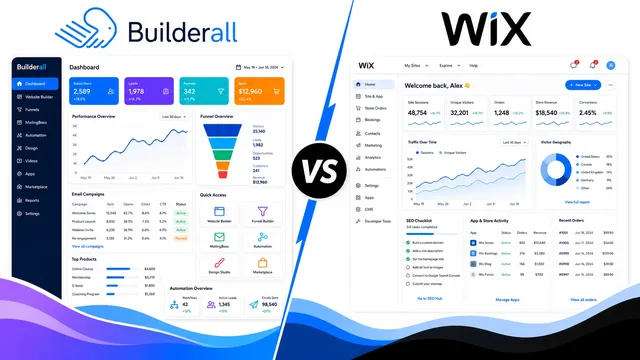 Builderall vs Wix: Which One is the Right Choice for Your Business? guide image