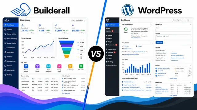 Builderall vs WordPress: Which Platform is Best for You? guide image