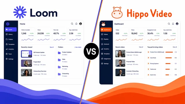 Loom vs. HippoVideo for Quick Video Messaging: A Comparative Analysis guide image