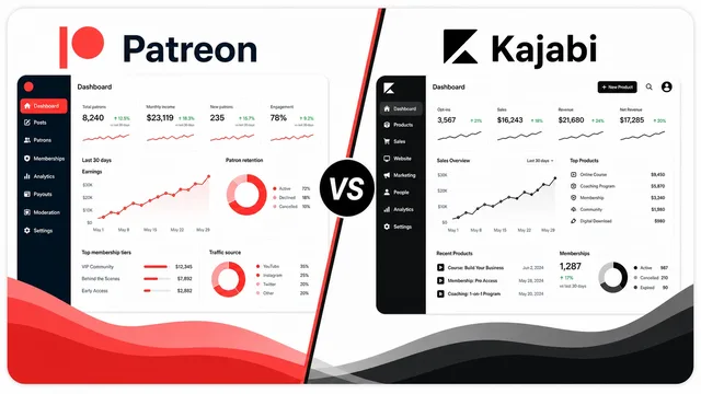 Patreon vs Kajabi: Which Platform is Best for Creators?
