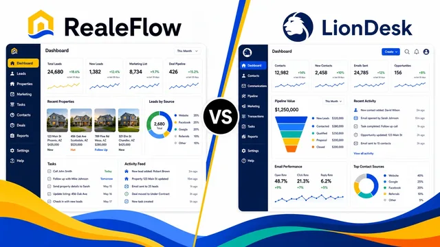 Realeflow Vs. Liondesk guide image
