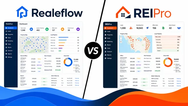 Realeflow vs REIPro guide image