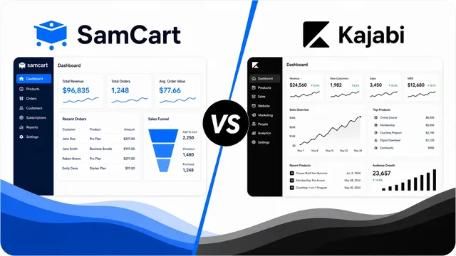 SamCart vs. Kajabi: Unveiling the Best E-Commerce Platform for Your Business guide image