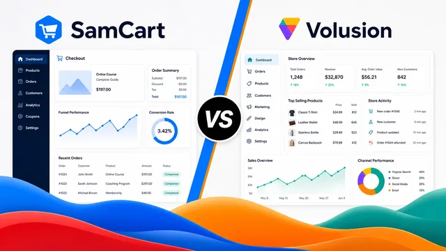 Samcart vs. Volusion: Choosing the Right E-commerce Platform