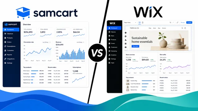 SamCart vs. Wix: Choosing the Right E-commerce Platform