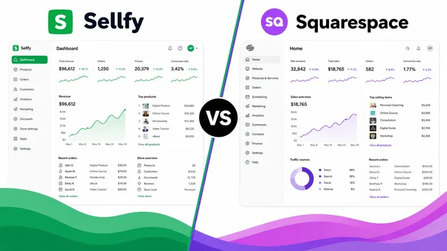 Sellfy vs. Squarespace – A Comprehensive Comparison guide image