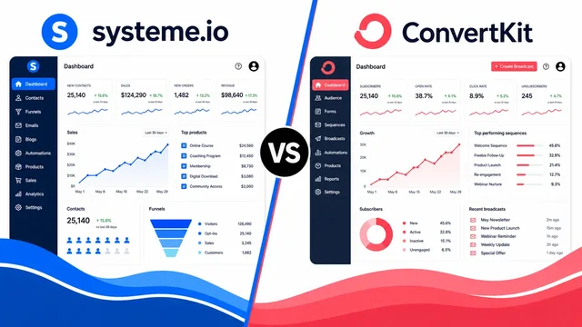 Systeme.io vs ConvertKit: The Ultimate Showdown guide image
