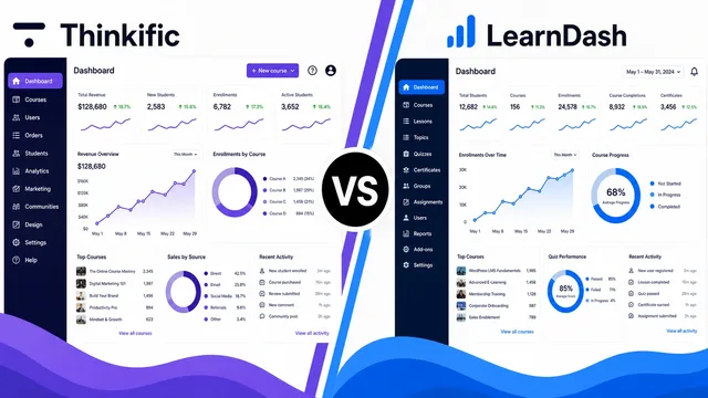 Thinkific Vs. LearnDash