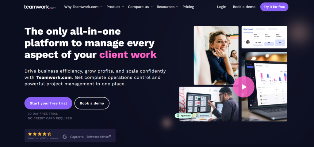 Teamwork.com Pricing Plan