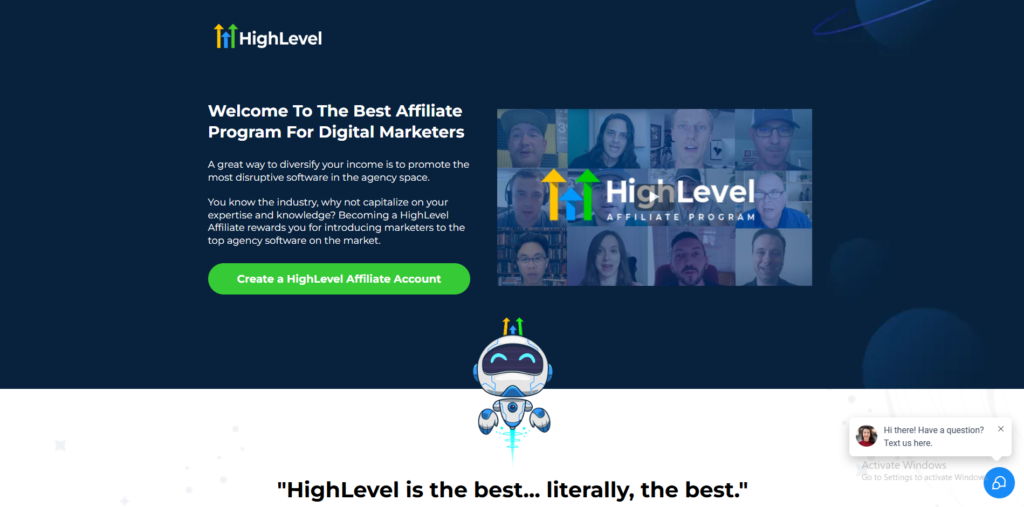 gohighlevel affiliate